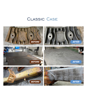 US Stock Special Offer 1500W Handheld Laser Cleaning Machine Continuous Fiber Laser Cleaner Laser Rust Removal Machine with 10m Cable Length